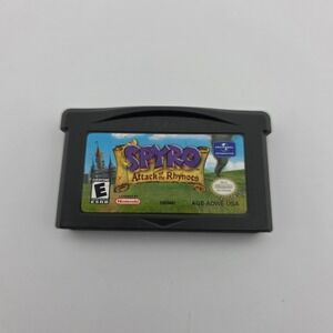 Spyro Attack of the Rhynocs Nintendo Game Boy Advance GBA Video Game Cartridge